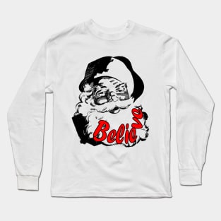 1980s nostalgic christmas Retro I Believe Santa Claus Long Sleeve T-Shirt